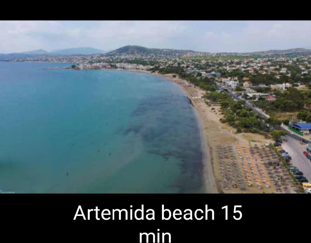 Casa Martina 1 Spata 10Min Athens Airport المظهر الخارجي الصورة